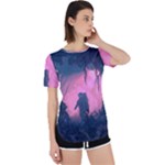 Beeple Astronaut Spacesuit 3d Digital Art Artwork Jungle Perpetual Short Sleeve T-Shirt