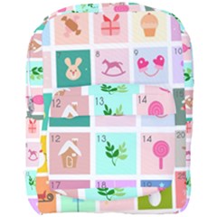 Christmas Wreath Advent Full Print Backpack by Bedest