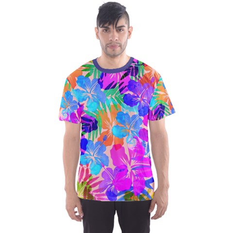 Colorful Hawaii Men s Sport Mesh Tee by CoolDesigns