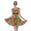 Colorful Pattern Of Fresh Red Strawberry Skater Dress View1