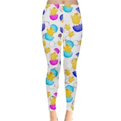 White Chicks Leggings  by CoolDesigns