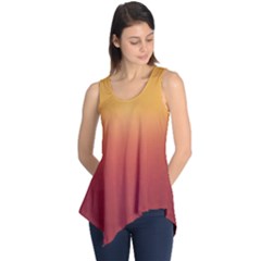 Sunset Gradient Tie Dye Tunic Top by CoolDesigns