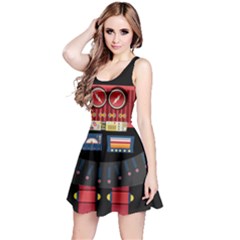 Robot Reversible Sleeveless Dress by CoolDesigns