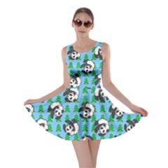 Blue Tree Skater Dress by CoolDesigns
