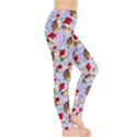 Adorable Kitty Cats Violet Xmas Lights Leggings View4
