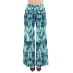 Green Tie Dye Chic Palazzo Pants by CoolDesigns