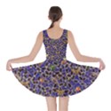 Autumn Leaves Purple Insect Moths Ladybugs Skater Dress View2