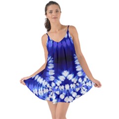 Blue Tie Dye Love The Sun Cover Up by CoolDesigns