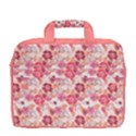 Pink Flower Floral Art 16  Shoulder Laptop Bag View4