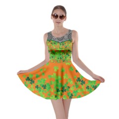 Orange St Patrick Day Skater Dress by CoolDesigns
