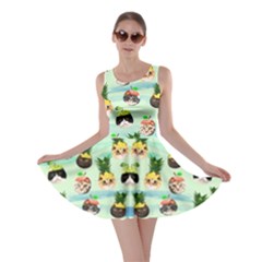 Fruit  Cat Mint Skater Dress by CoolDesigns