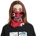 Red Zombie Costumes Cosplay Rave Face Covering Bandanas for Dust Outdoor View1