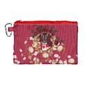 Alice Rabbit Red Canvas Cosmetic Bag View1