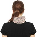 Nude Middle Finger Hands Pattern Face Covering Ear Loops Bandana (Two Sides) View2