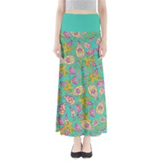 Mint Paisley Maxi Skirt by CoolDesigns