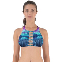 Lake Aurora Borealis Perfectly Cut Out Bikini Top by Ndabl3x