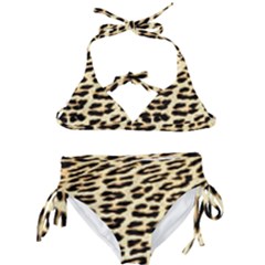 Leopard Print Kids  Classic Bikini Set