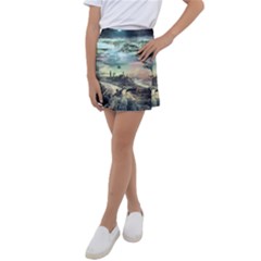 Psychedelic Art Kids  Tennis Skirt by Bedest
