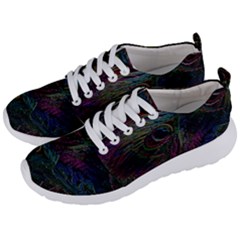Peacock Feather Paradise Men s Lightweight Sports Shoes by Cendanart