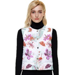 Flawer Women s Button Up Puffer Vest by saad11