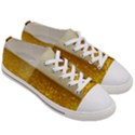 Light Beer Texture Foam Drink In A Glass Women s Low Top Canvas Sneakers View3