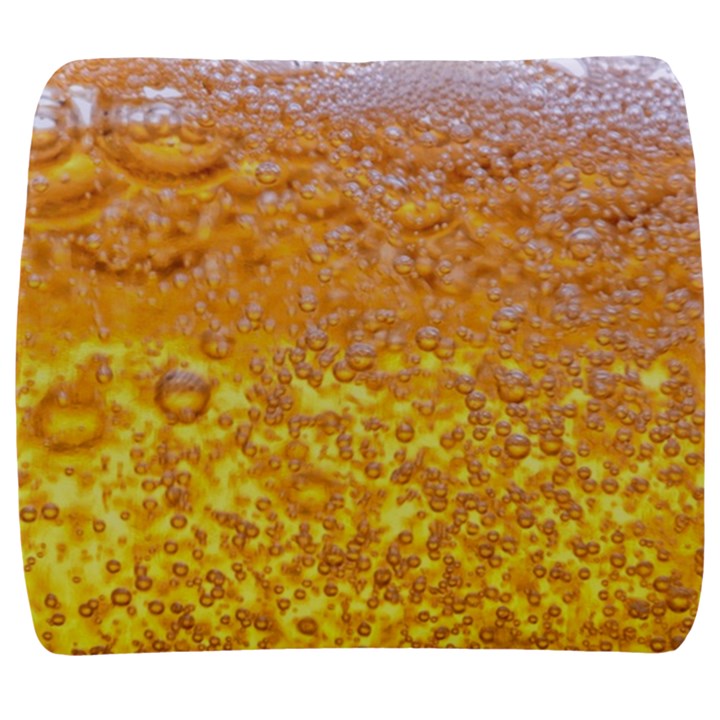 Liquid Bubble Drink Beer With Foam Texture Back Support Cushion