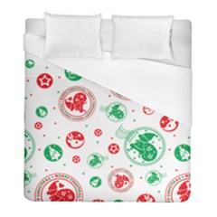 Christmas-texture-mapping-pattern-christmas-pattern-1bb24435f024a2a0b338c323e4cb4c29 Duvet Cover (full/ Double Size)