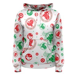 Christmas-texture-mapping-pattern-christmas-pattern-1bb24435f024a2a0b338c323e4cb4c29 Women s Pullover Hoodie