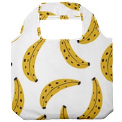 Banana Fruit Yellow Summer Foldable Grocery Recycle Bag