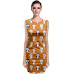 Cute Penguin Funny Pattern Classic Sleeveless Midi Dress
