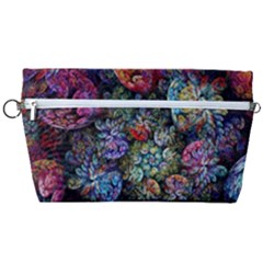 Floral Fractal 3d Art Pattern Handbag Organizer