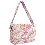 Red Flower Seamless Floral Flora Courier Bag