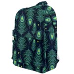 Peacock Pattern Classic Backpack