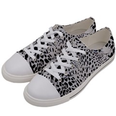 Leopard In Art, Animal, Graphic, Illusion Women s Low Top Canvas Sneakers by nateshop