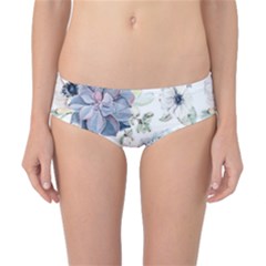 Nature, Floral, Flower, Print, Vintage Classic Bikini Bottoms by nateshop