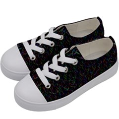 Amoled Noise, Kids  Low Top Canvas Sneakers by nateshop