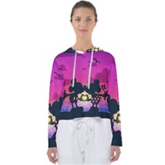 Mickey And Minnie, Mouse, Disney, Cartoon, Love Women s Slouchy Sweat by nateshop