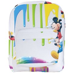 Mickey Mouse, Apple Iphone, Disney, Logo Full Print Backpack by nateshop