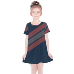 Abstract, Cool, Dark New, Pattern, Race Kids  Simple Cotton Dress by nateshop