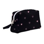 Heart, Background Wristlet Pouch Bag (Medium)