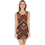 Fabric Abstract Pattern Fabric Textures, Geometric Bodycon Dress