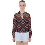 Fabric Abstract Pattern Fabric Textures, Geometric Women s Tie Up Sweat