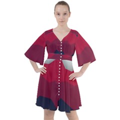 Minimalistic Colours, Minimal Colours, Pattern, Stoche Boho Button Up Dress by nateshop