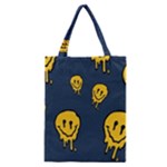 Aesthetic, Blue, Mr, Patterns, Yellow, Tumblr, Hello, Dark Classic Tote Bag