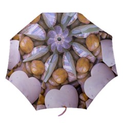 Hearts Of Stone, Full Love, Rock Folding Umbrellas by nateshop