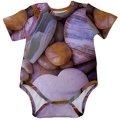 Hearts Of Stone, Full Love, Rock Baby Short Sleeve Bodysuit by nateshop