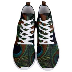 Peacock Feathers, Feathers, Peacock Nice Men s Lightweight High Top Sneakers by nateshop