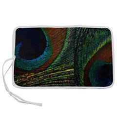 Peacock Feathers, Feathers, Peacock Nice Pen Storage Case (m) by nateshop
