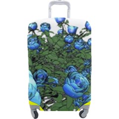 Flowers Roses Rose Nature Bouquet Luggage Cover (large) by Proyonanggan