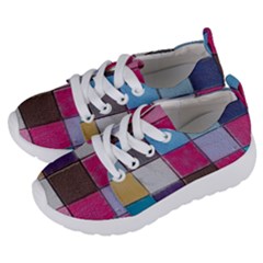 Tile, Colorful, Squares, Texture Kids  Lightweight Sports Shoes by nateshop